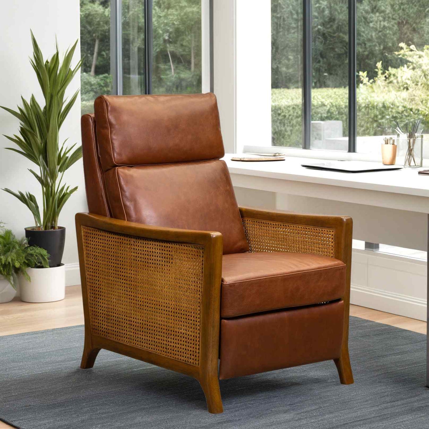 Litchfield Usb Power Leather Recliner