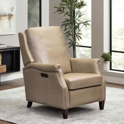 Billings Leather Made Usb Power Recliner