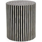 15 Inch Side Table Black Art Deco - LOOMLAN - Moe's Home - Side Tables