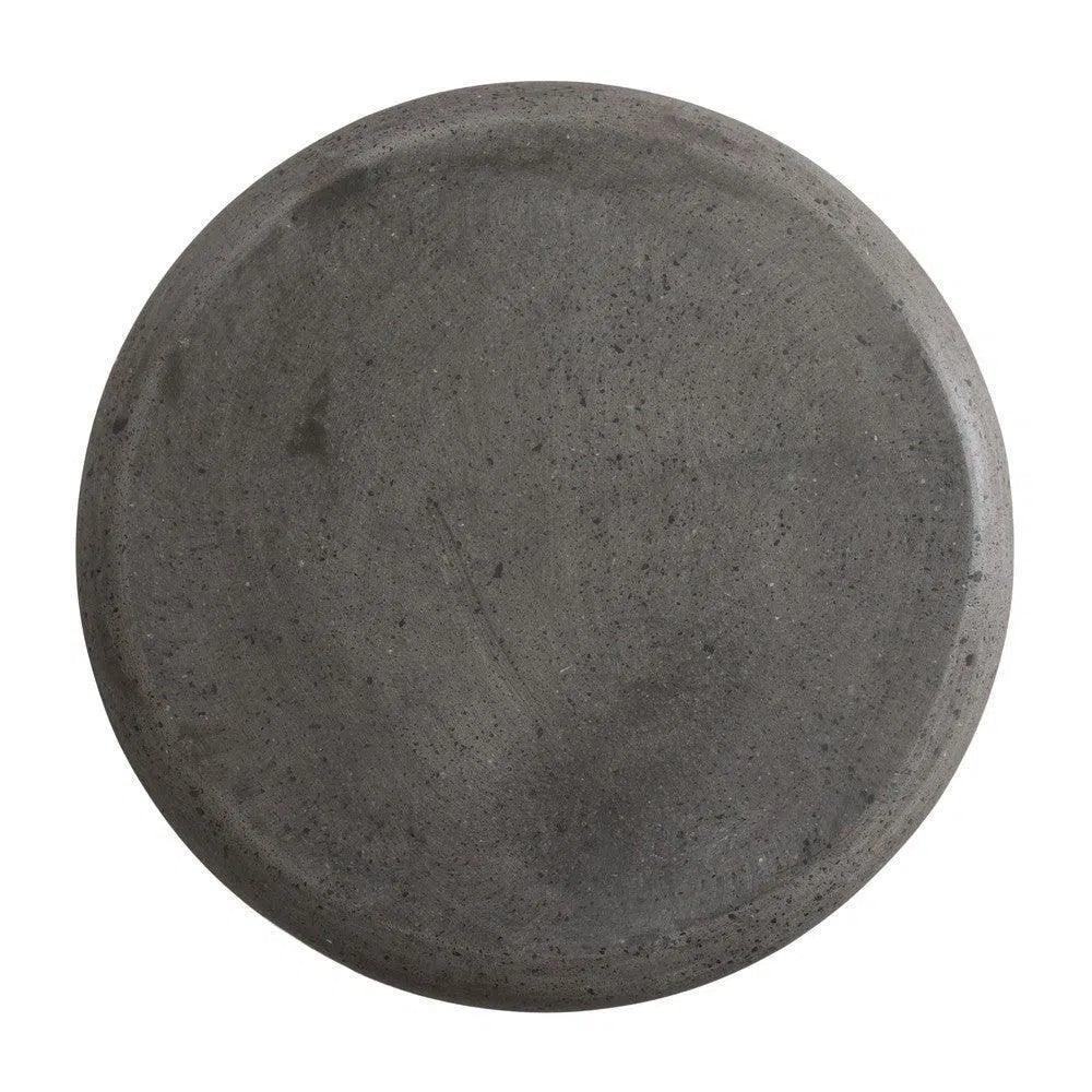 17 in. Caemen Cylinder Terrazzo Garden Stool-Garden Stools-Emissary-LOOMLAN