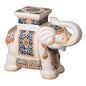 17 in. Elephant Outdoor Garden Stool-Garden Stools-Emissary-LOOMLAN