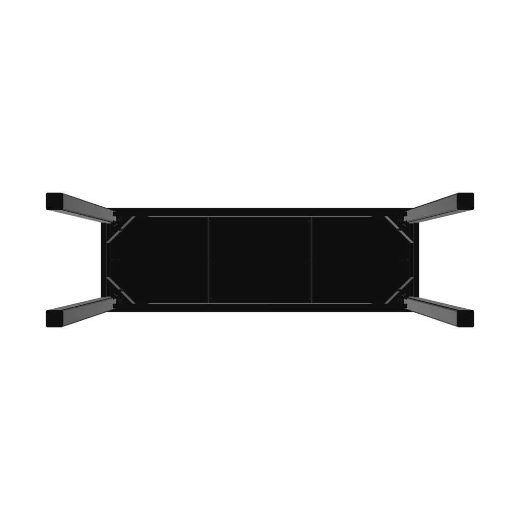 MGP Rectangular Table Without Umbrella Hole-Outdoor Dining Tables-Telescope-LOOMLAN