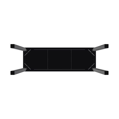 MGP Rectangular Table Without Umbrella Hole-Outdoor Dining Tables-Telescope-LOOMLAN