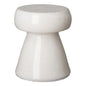 18 in. Portobello Ceramic Outdoor Garden Stool Outdoor-Garden Stools-Emissary-White-LOOMLAN