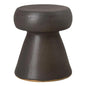 18 in. Portobello Ceramic Outdoor Garden Stool Outdoor-Garden Stools-Emissary-Matte Black-LOOMLAN