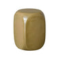 19 in. Dice Ceramic Outdoor Garden Stool-Garden Stools-Emissary-Browns-LOOMLAN
