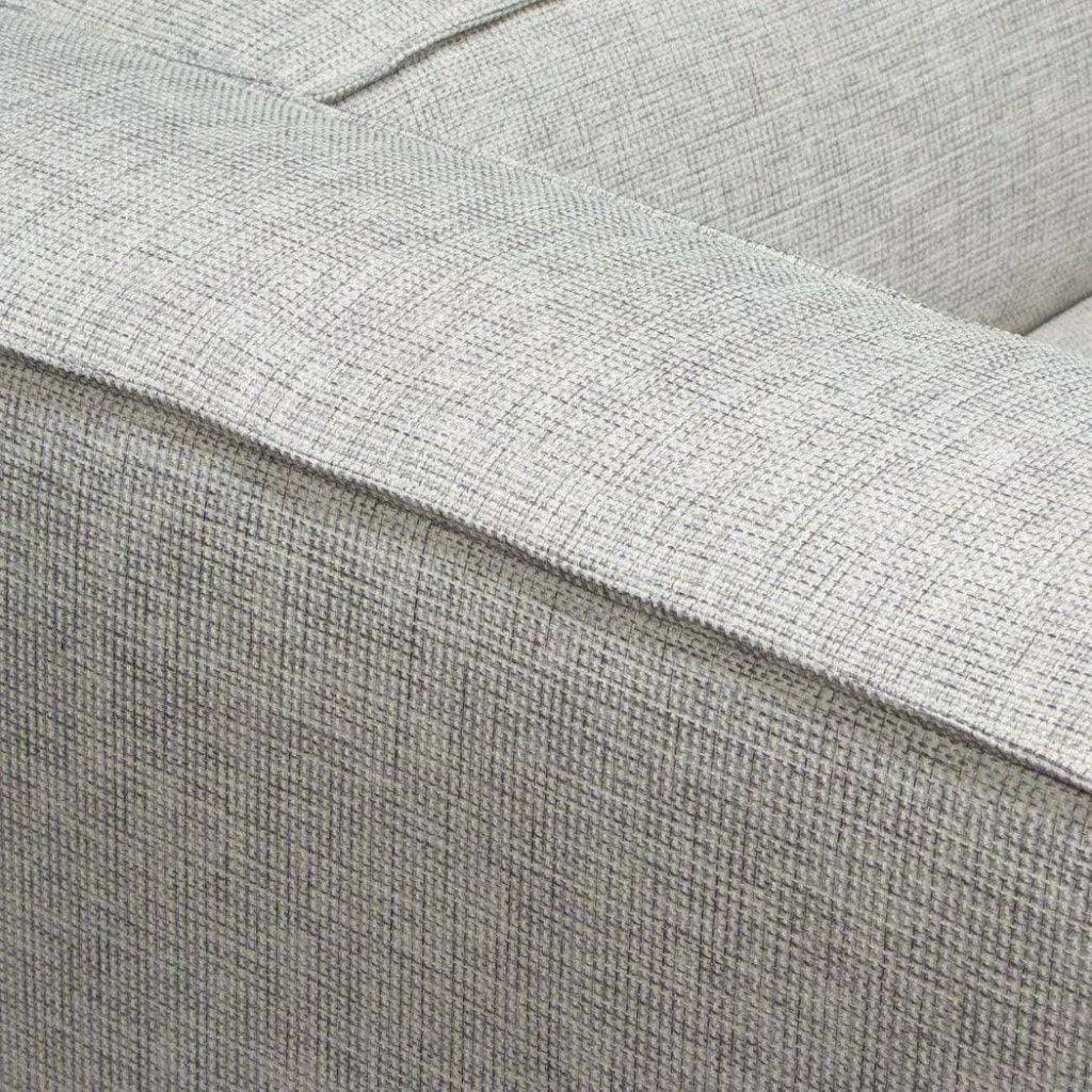 2 PC Set Beige Low Back Modular Sofa in Barley-Modular Sofas-Diamond Sofa-LOOMLAN