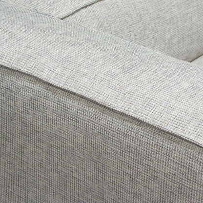 2 PC Set Beige Low Back Modular Sofa in Barley-Modular Sofas-Diamond Sofa-LOOMLAN