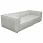 2 PC Set Beige Low Back Modular Sofa in Barley-Modular Sofas-Diamond Sofa-LOOMLAN