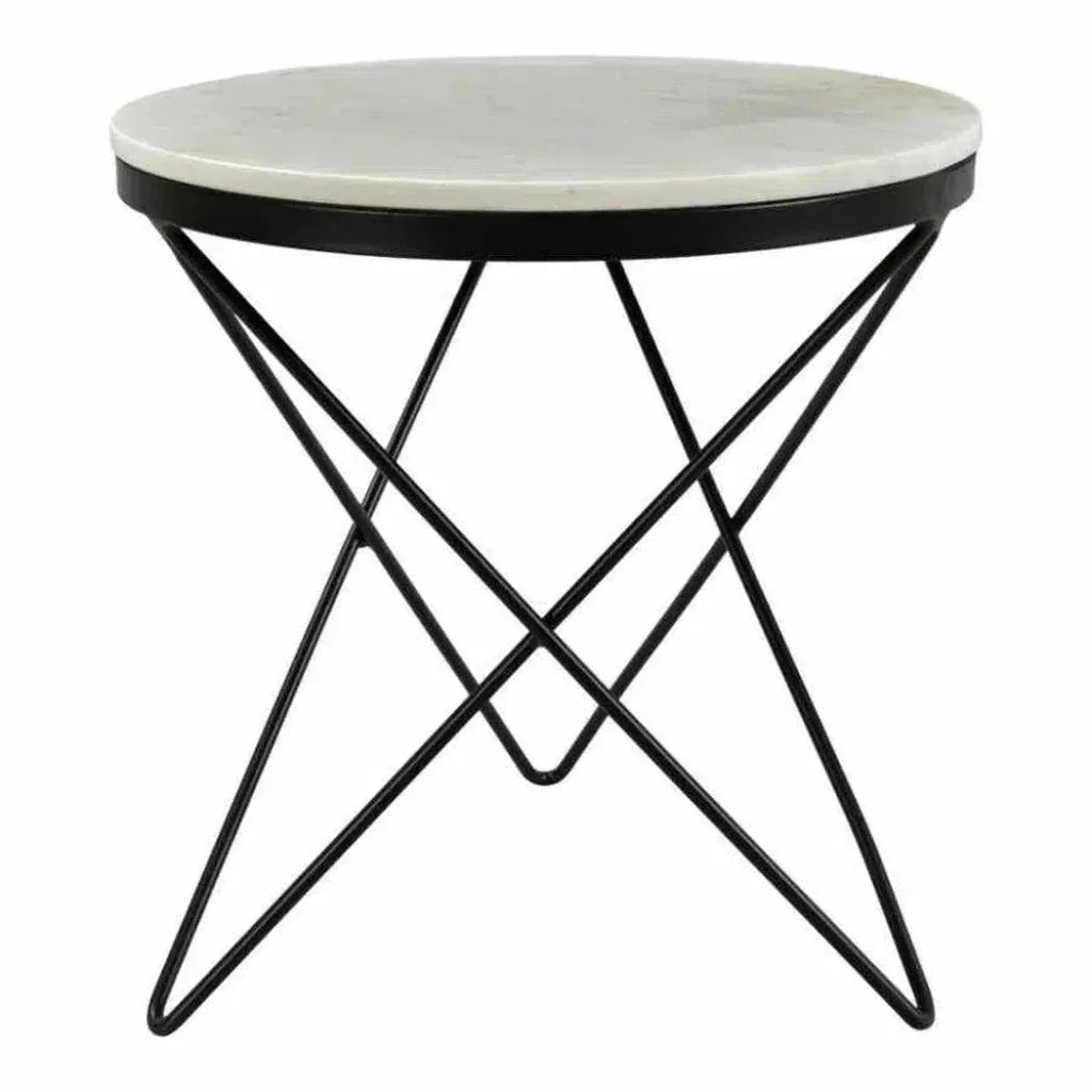 20 Inch Side Table Black Black Contemporary - LOOMLAN - Moe's Home - Side Tables