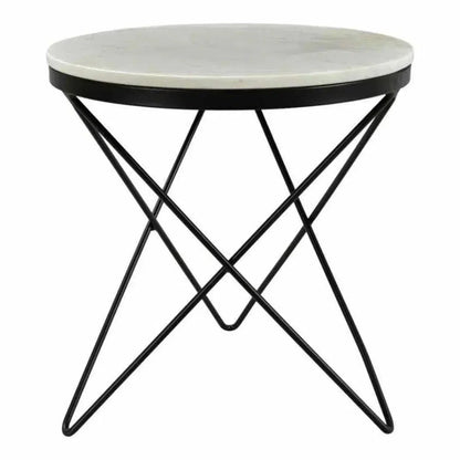 20 Inch Side Table Black Black Contemporary - LOOMLAN - Moe's Home - Side Tables