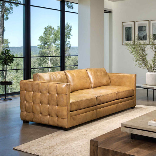 Georgia Leather Comfort Sofa