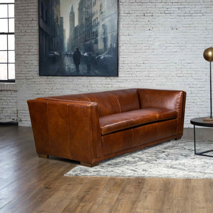 Gloria Modern Style Leather Sofa