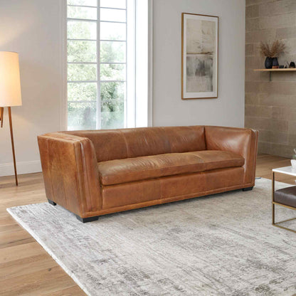 Gloria Modern Style Leather Sofa