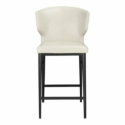 20.5 Inch Counter Stool Beige Contemporary - LOOMLAN - Moe's Home - Counter Stools