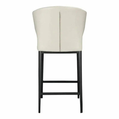 20.5 Inch Counter Stool Beige Contemporary - LOOMLAN - Moe's Home - Counter Stools