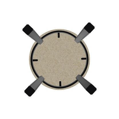 21" Round Origins End Table - LOOMLAN - Telescope - Outdoor Side Tables