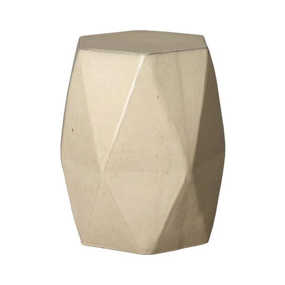 22 in. Brilliant Matrix Ceramic Garden Stool-Garden Stools-Emissary-LOOMLAN