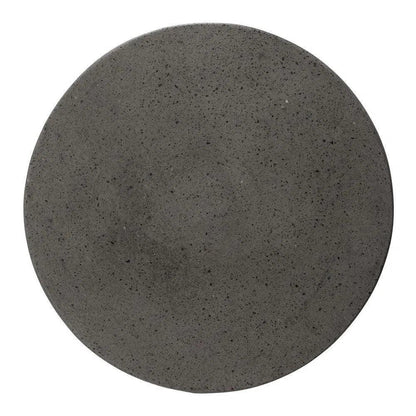 22 in. Caemen Teardrop Terrazzo Outdoor Garden Stool-Garden Stools-Emissary-LOOMLAN