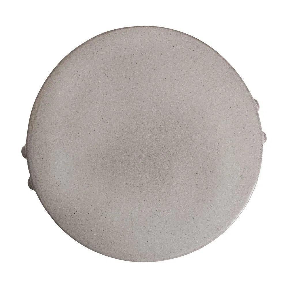 22 in. Dolly Tub Ceramic Outdoor Garden Stool-Garden Stools-Emissary-LOOMLAN