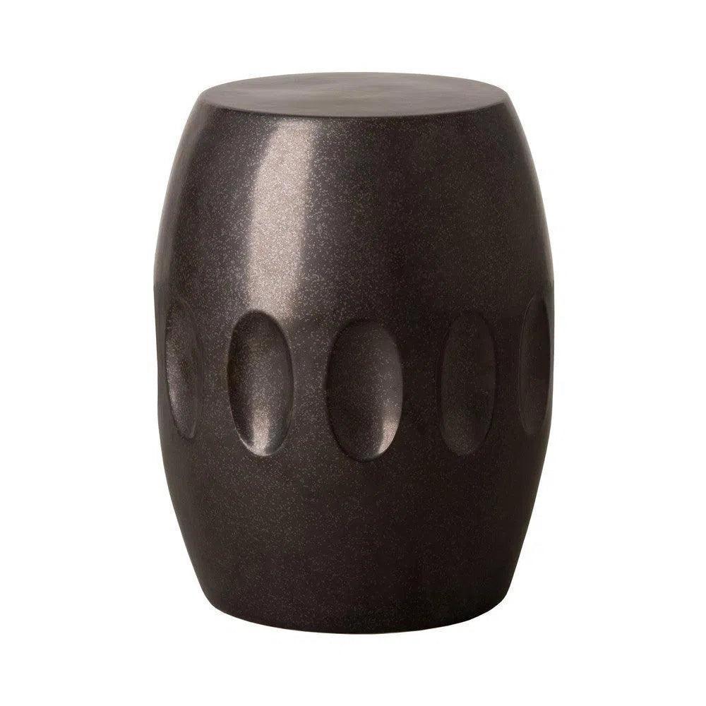 22 in. Orion Ceramic Garden Stool-Garden Stools-Emissary-LOOMLAN