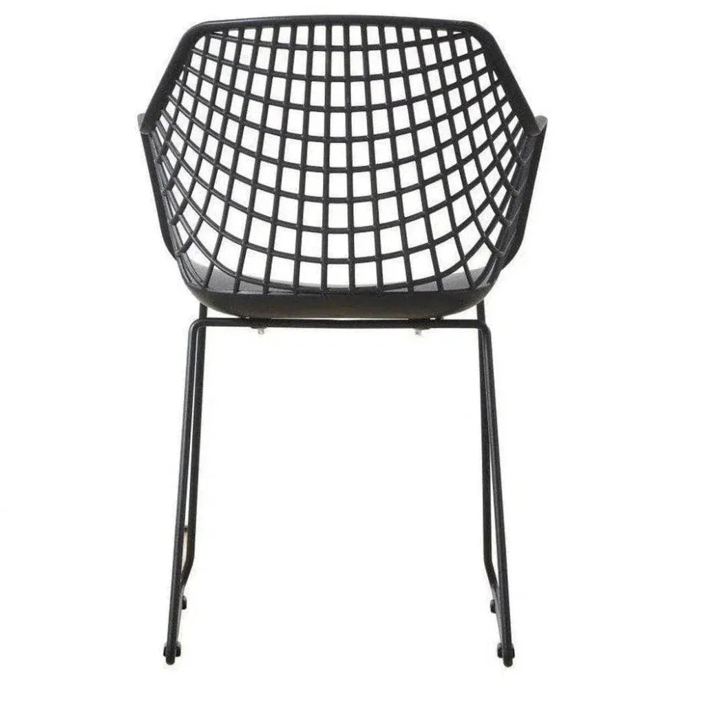 22.5 Inch Chair Black Set Black Contemporary-Outdoor Accent Chairs-Moe's Home-LOOMLAN