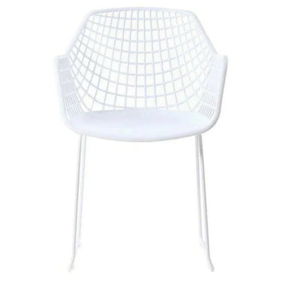 22.5 Inch Chair White Set White Contemporary-Outdoor Accent Chairs-Moe's Home-LOOMLAN