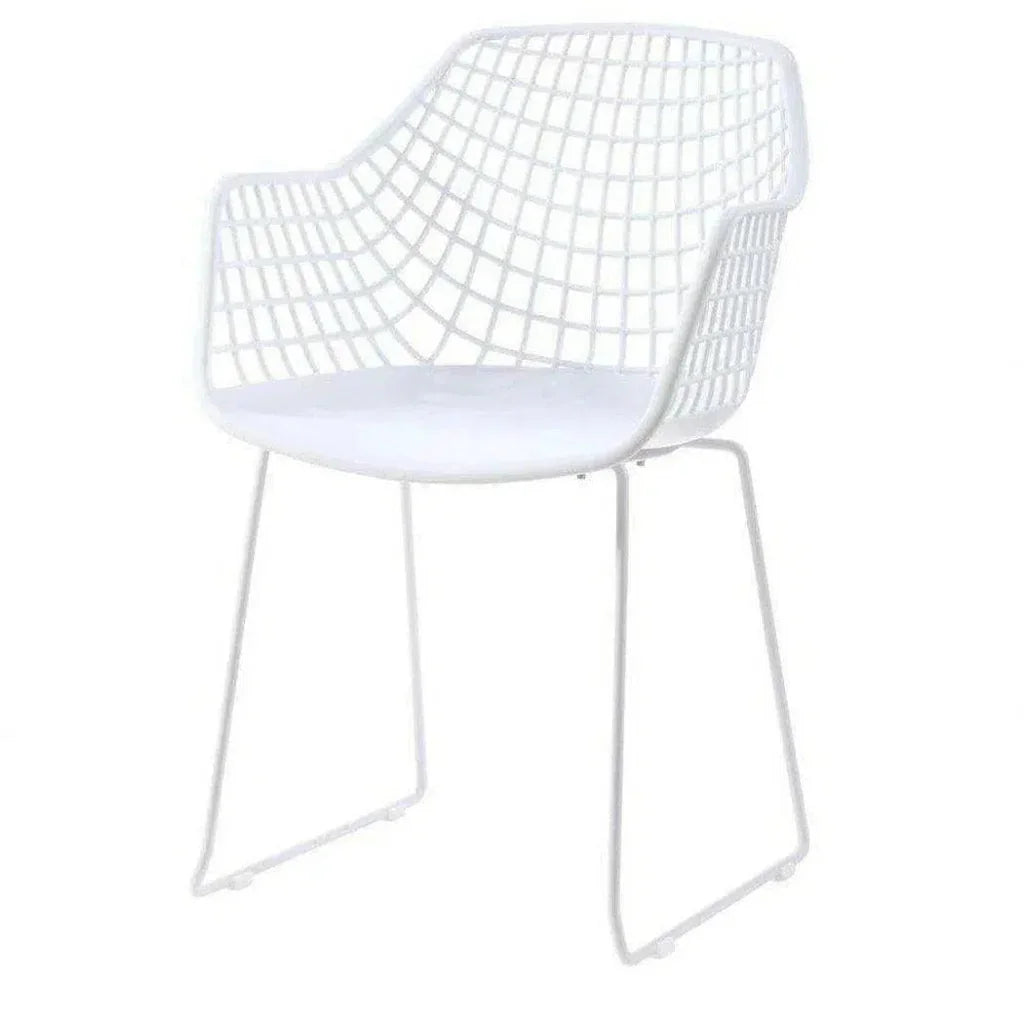 22.5 Inch Chair White Set White Contemporary-Outdoor Accent Chairs-Moe's Home-LOOMLAN