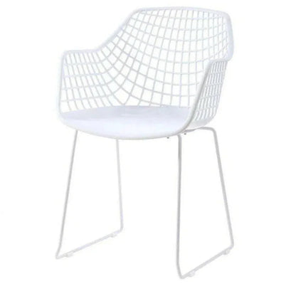 22.5 Inch Chair White Set White Contemporary-Outdoor Accent Chairs-Moe's Home-LOOMLAN