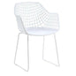 22.5 Inch Chair White Set White Contemporary-Outdoor Accent Chairs-Moe's Home-LOOMLAN