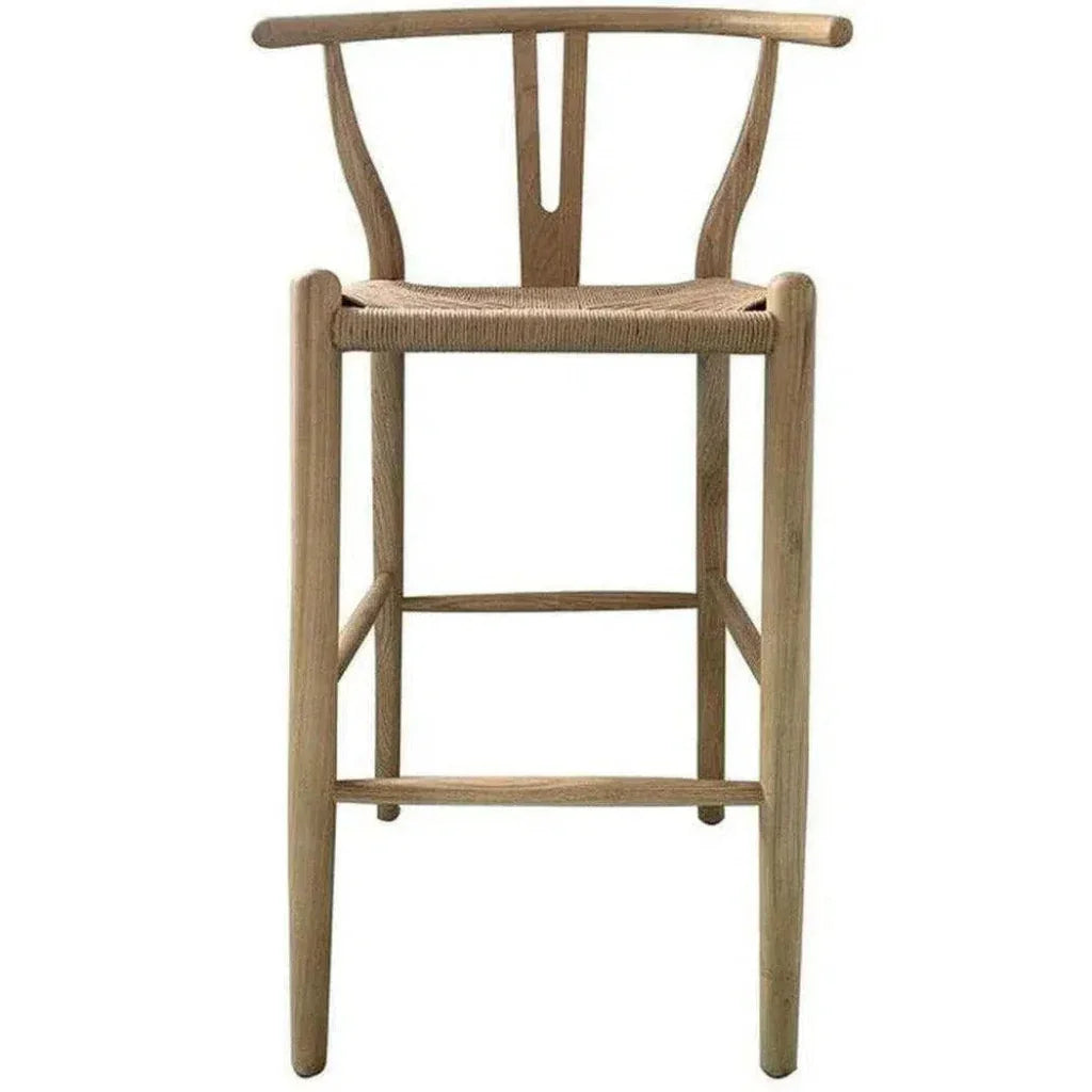 24 Inch Counter Stool Natural Scandinavian - LOOMLAN - Moe's Home - Counter Stools