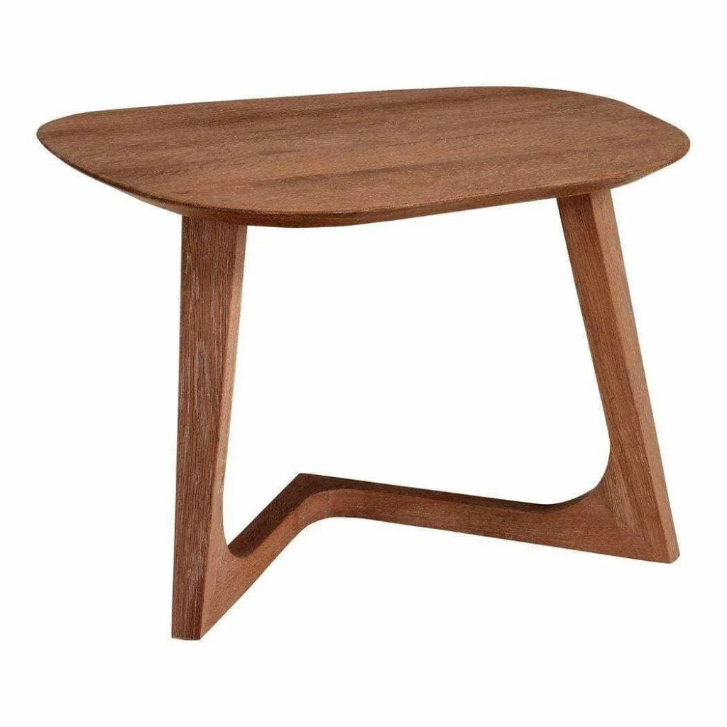 24 Inch End Table Brown Mid - Century Modern - LOOMLAN - Moe's Home - Side Tables