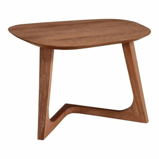 24 Inch End Table Brown Mid - Century Modern - LOOMLAN - Moe's Home - Side Tables