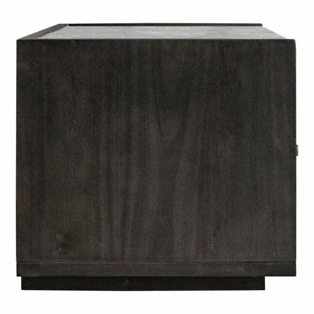26.5 Inch Nightstand Grey Contemporary - LOOMLAN - Moe's Home - Nightstands