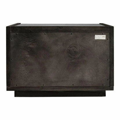 26.5 Inch Nightstand Grey Contemporary - LOOMLAN - Moe's Home - Nightstands