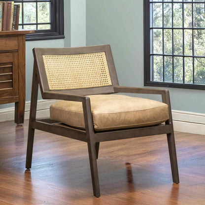 Sterling Cane Detailing Foam Cushion Chair
