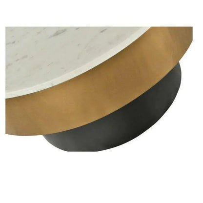 31.5 Inch Coffee Table White Art Deco - LOOMLAN - Moe's Home - Coffee Tables