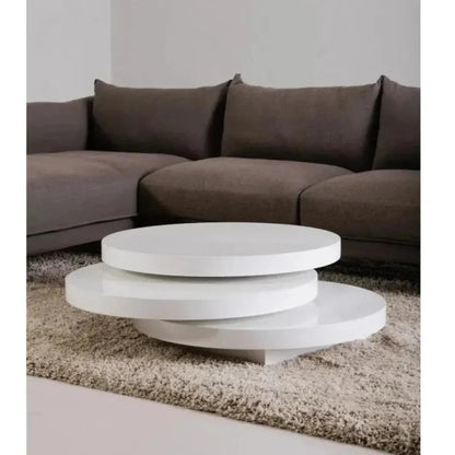 31.5 Inch Coffee Table White Modern - LOOMLAN - Moe's Home - Coffee Tables
