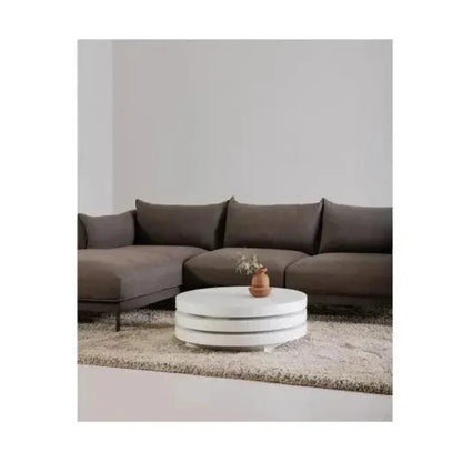 31.5 Inch Coffee Table White Modern - LOOMLAN - Moe's Home - Coffee Tables