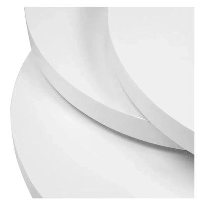 31.5 Inch Coffee Table White Modern - LOOMLAN - Moe's Home - Coffee Tables