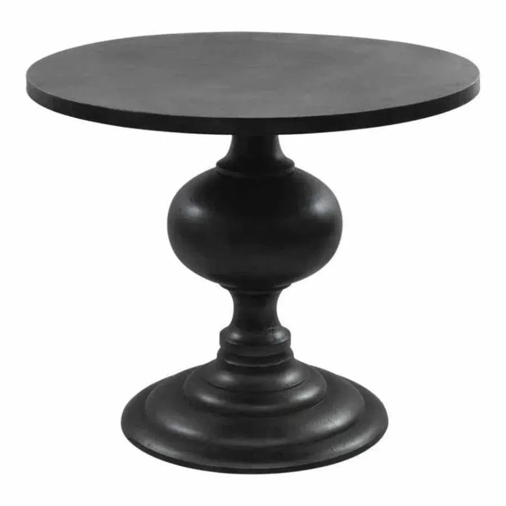 35 Inch Dining Table Black Retro-Dining Tables-Moe's Home-LOOMLAN
