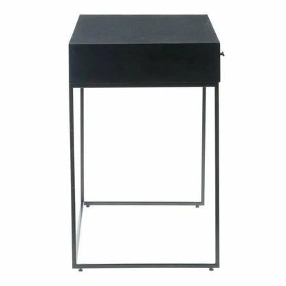 35.5 Inch Desk Black Contemporary-Home Office Desks-Moe's Home-LOOMLAN