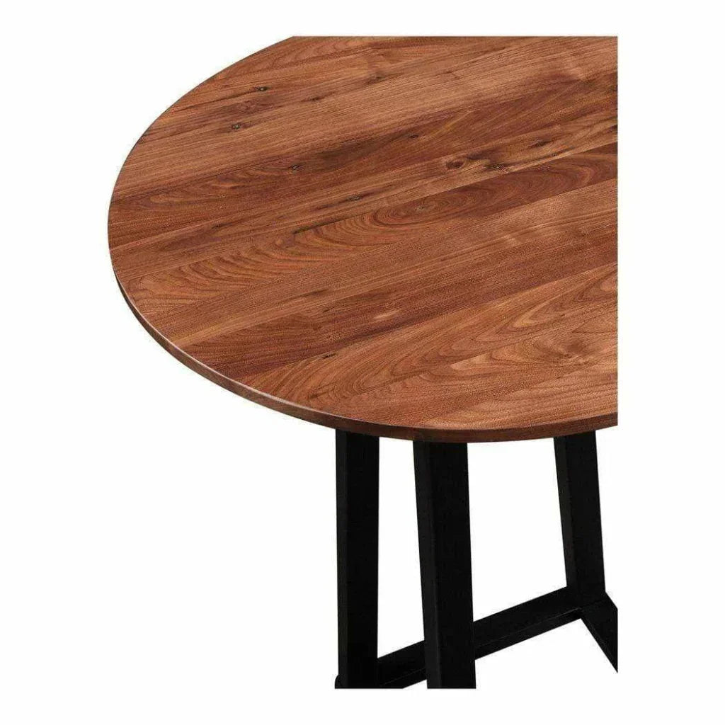 36" Round Solid Wood Bar Height Pub Table - LOOMLAN - Moe's Home - Bar Tables