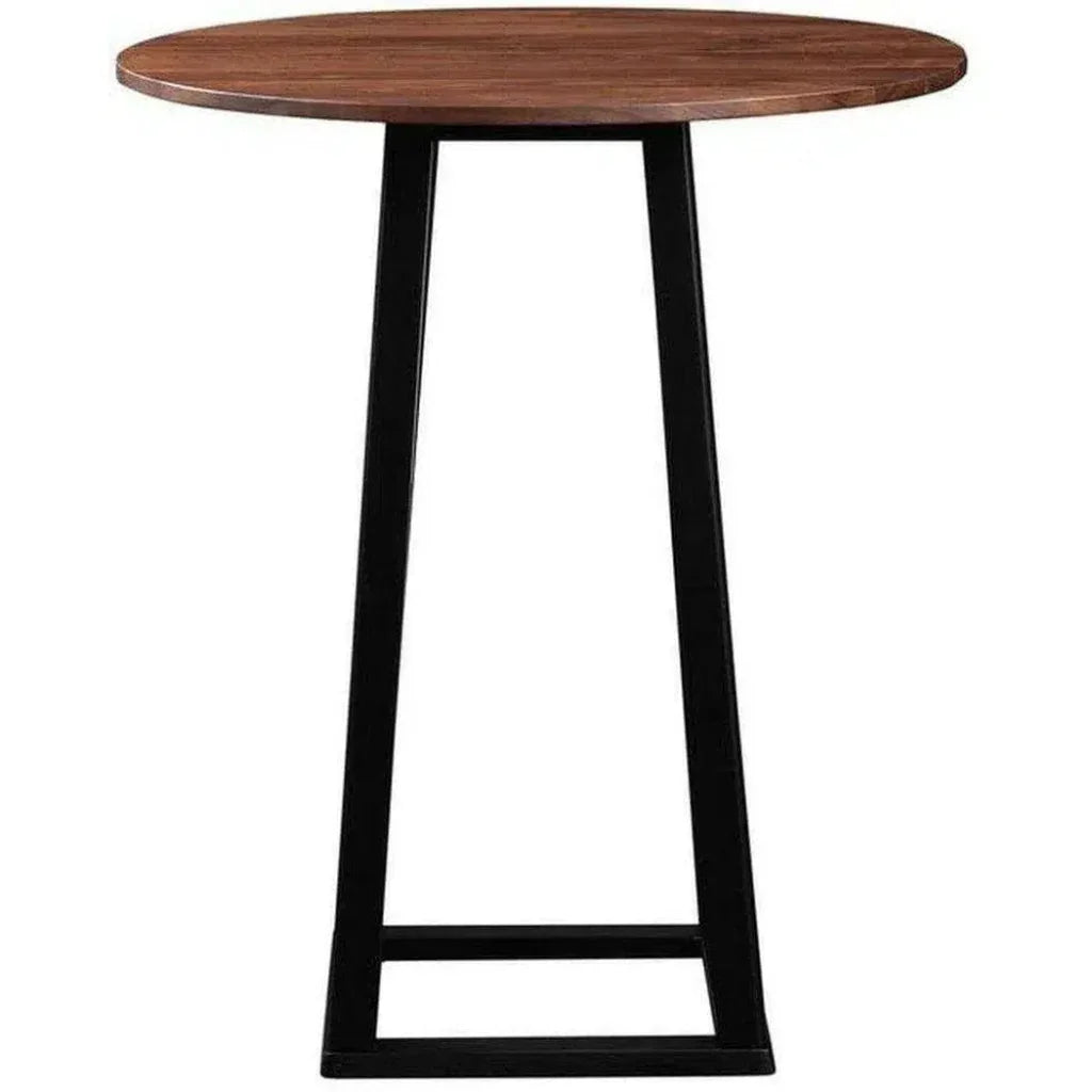 36" Round Solid Wood Bar Height Pub Table - LOOMLAN - Moe's Home - Bar Tables