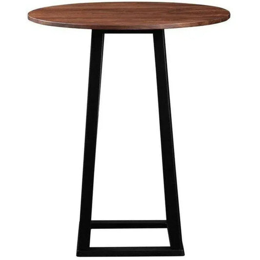 36" Round Solid Wood Bar Height Pub Table - LOOMLAN - Moe's Home - Bar Tables