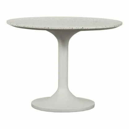 39 Inch Outdoor Cafe Table Grey Contemporary-Outdoor Dining Tables-Moe's Home-LOOMLAN
