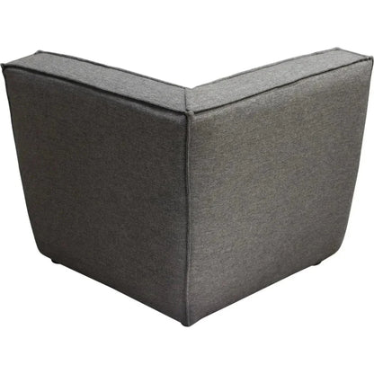 3PC Corner Modular Sectional In Grey-Modular Sofas-Diamond Sofa-LOOMLAN