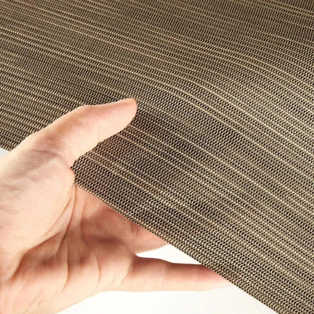 3PC Earth Brown Outdoor Bistro Set for 2 Swivel Chairs-Outdoor Bistro Sets-LOOMLAN-LOOMLAN