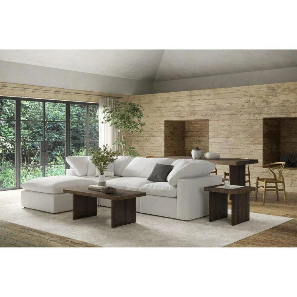 3PC Stain Resistant Terra White Nook Modular-Modular Sofas-Moe's Home-LOOMLAN