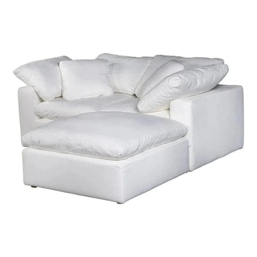 3PC Stain Resistant Terra White Nook Modular-Modular Sofas-Moe's Home-LOOMLAN